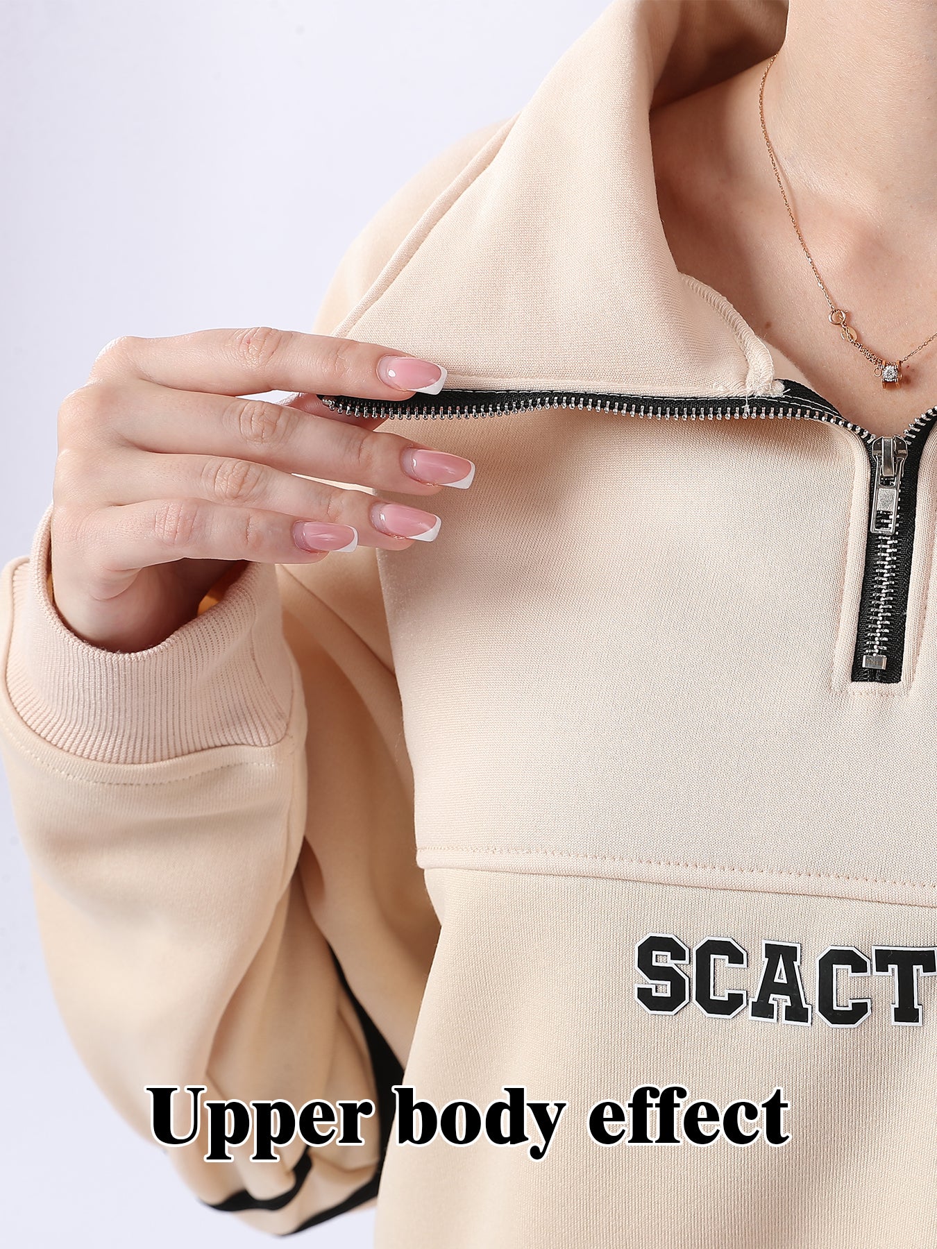 Cozy Women's Long-Sleeve Sweatshirt for Daily Comfort