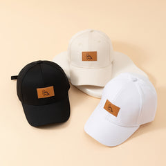 Set of 3 dinosaur-themed baseball caps for kids