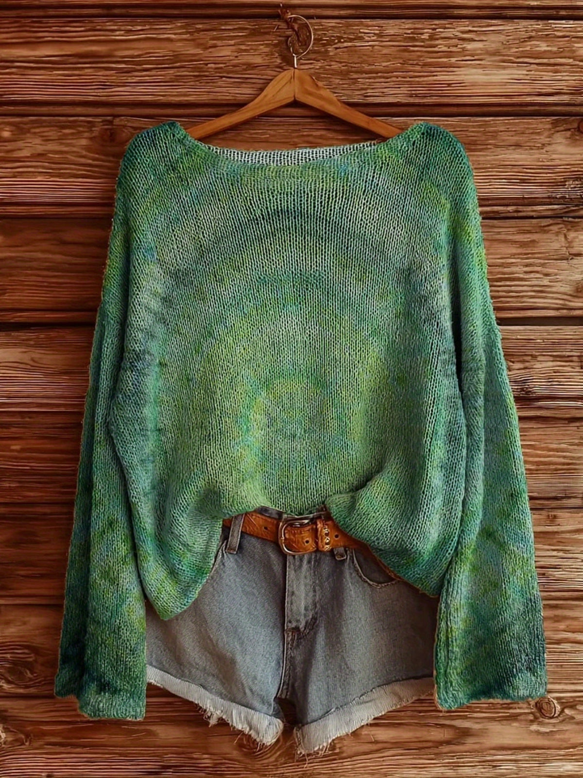 Women's Printed Knitted Sweater