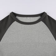 Women's Loose Casual Round Neck Long-Sleeve Pullover Top