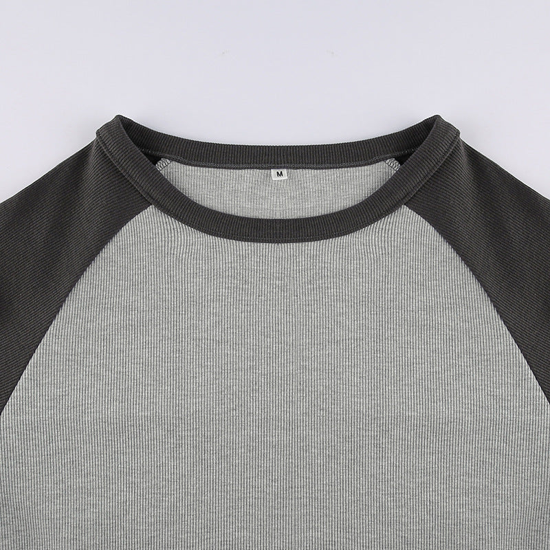 Women's Loose Casual Round Neck Long-Sleeve Pullover Top