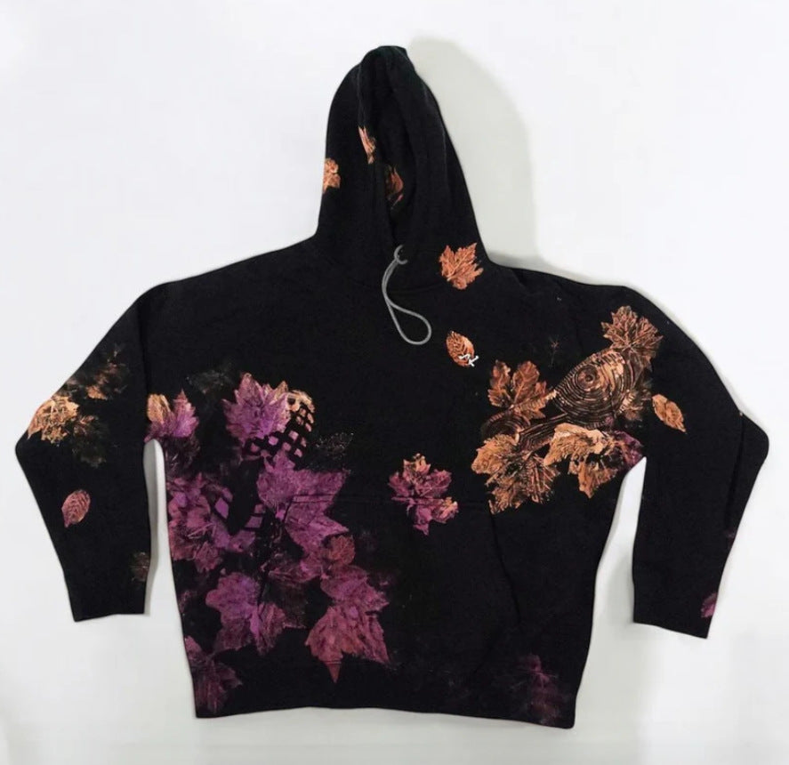Cozy Butterfly Knit Hooded Sweatshirt