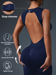Seamless All-in-One Women's Yoga Jumpsuit