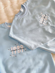 Embroidered Heavyweight Cotton Oversized Pullover Hoodie