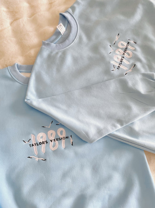 Embroidered Heavyweight Cotton Oversized Pullover Hoodie