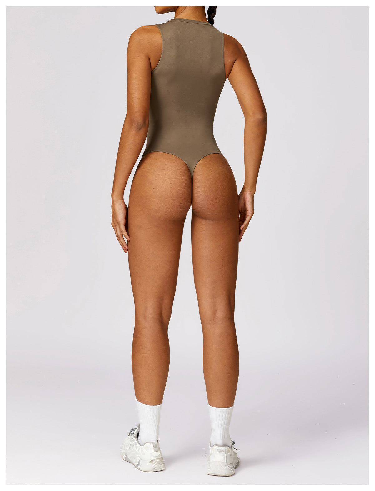 Nude Feel Tight Yoga Jumpsuit Bottoming Slimming