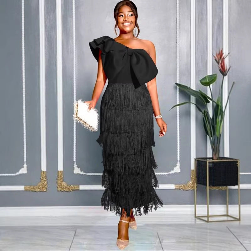 Fashionable Evening Gown for Women Plus-size Dress