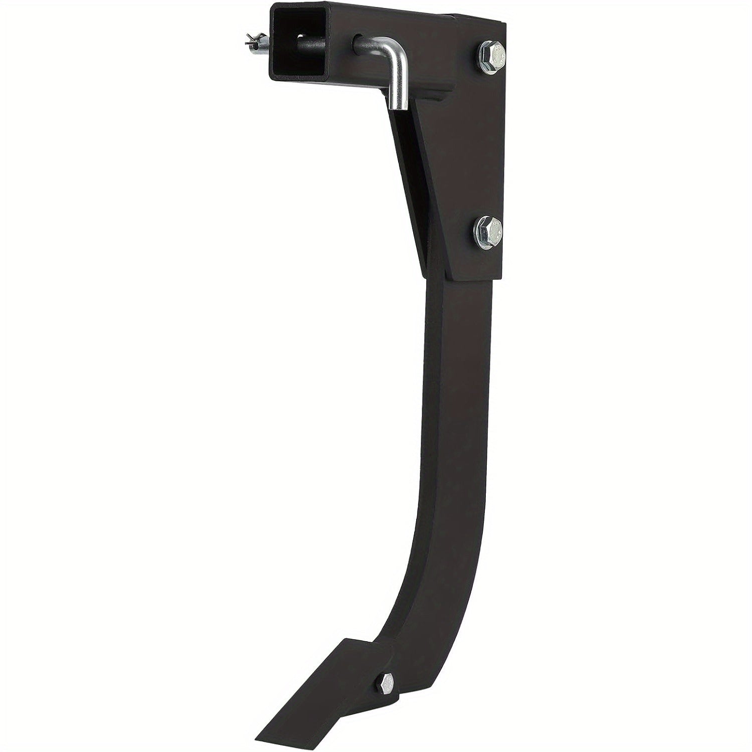 Heavy-Duty Hitch-Mounted Ripper with 18-in Shank – One-Pin Mount, Includes Two Replaceable Teeth, Fits 2-in Receiver Hitch for ATV, UTV and Tractor Soil Tilling