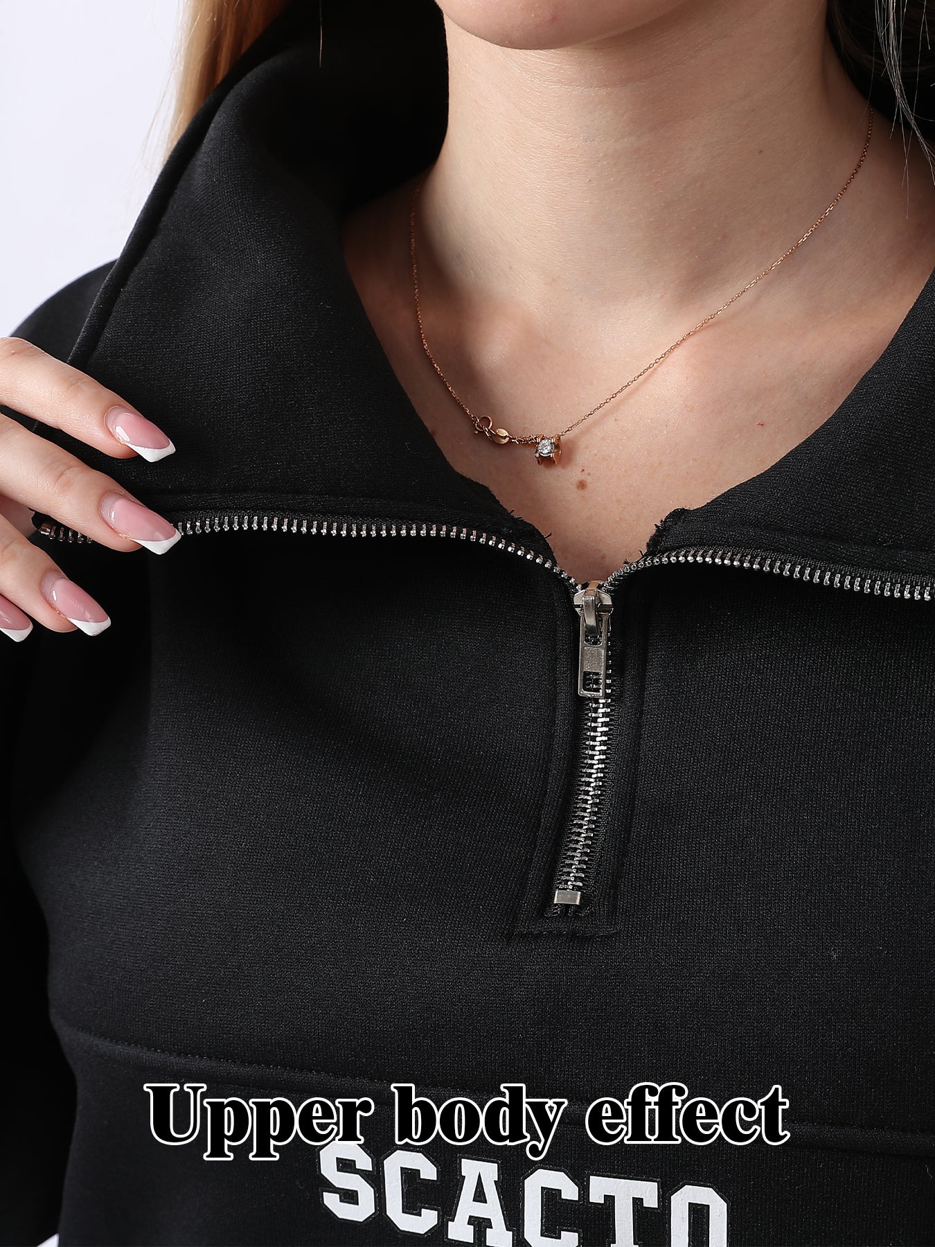 Cozy Women's Long-Sleeve Sweatshirt for Daily Comfort
