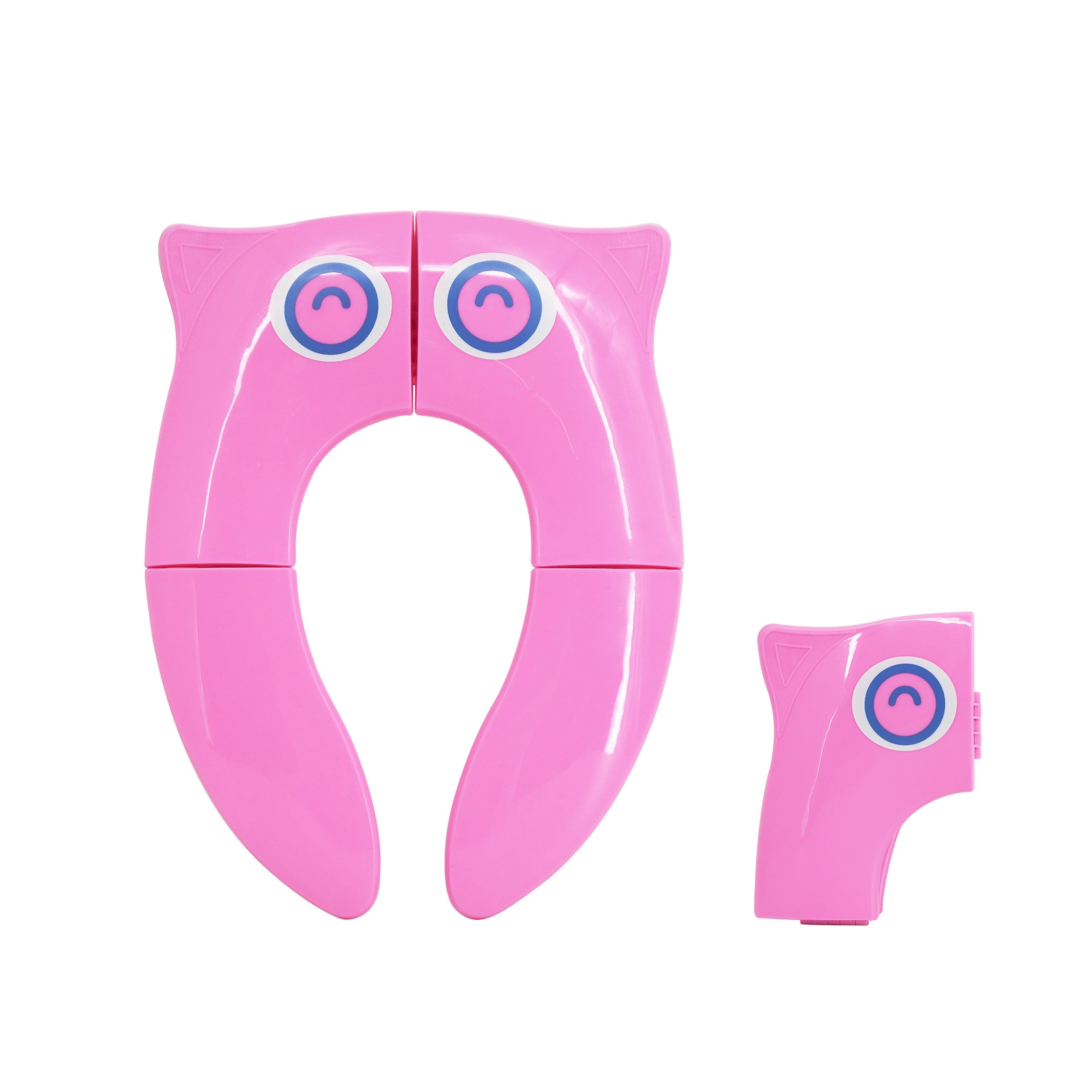 Portable Folding Travel Toilet Seat with Non‑Slip Pad – Washable Potty Training Ring for Toddlers
