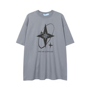 Men's Loose Fit Cotton Round Neck T-Shirt