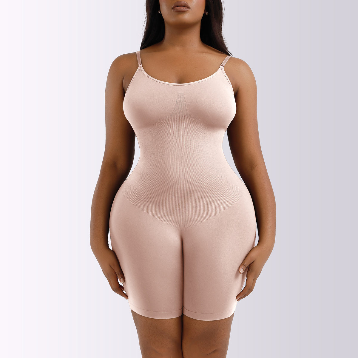 Seamless Plus-Size Postpartum Waist Trainer & Hip Lifter