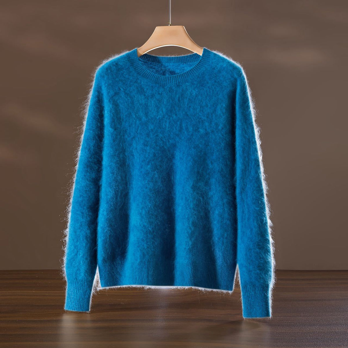 Womens Loose Warm Soft and Fluffy Autumnwinter Fleece Top