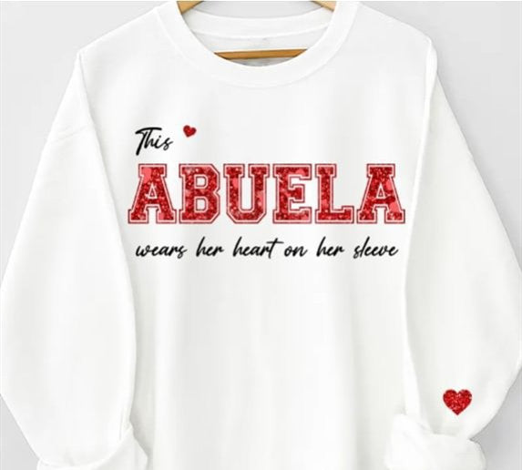 Custom DIY Women's Mother's Day Sweatshirt