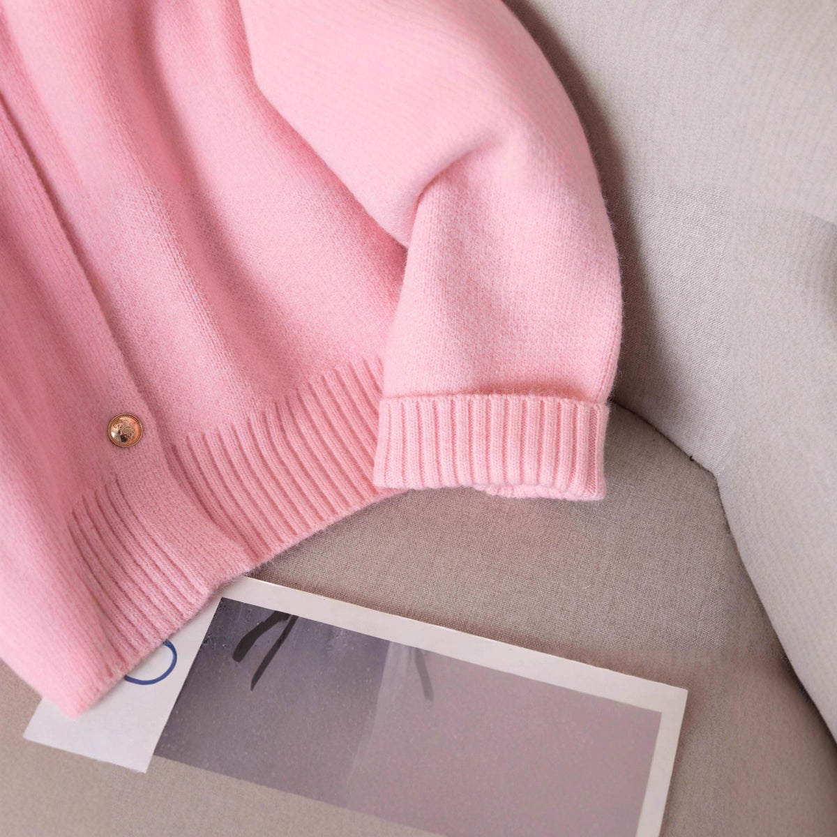 Fashion Wear College Style Sweet Cute Short Knitted Sweater