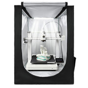 3D Printer Enclosure Tent – Oxford Cloth, Adjustable Size 55×65×75 cm or 70×75×90 cm, with LED Lighting