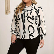 Dignified Sense Of Design Printed Blouse For Women