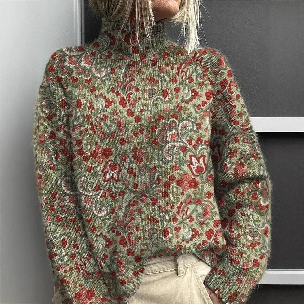 Christmas Long-sleeve Lapel Tote Sweater Hoodie