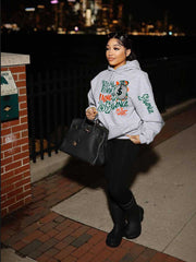 Women's Casual Loose Printed Sweatshirt