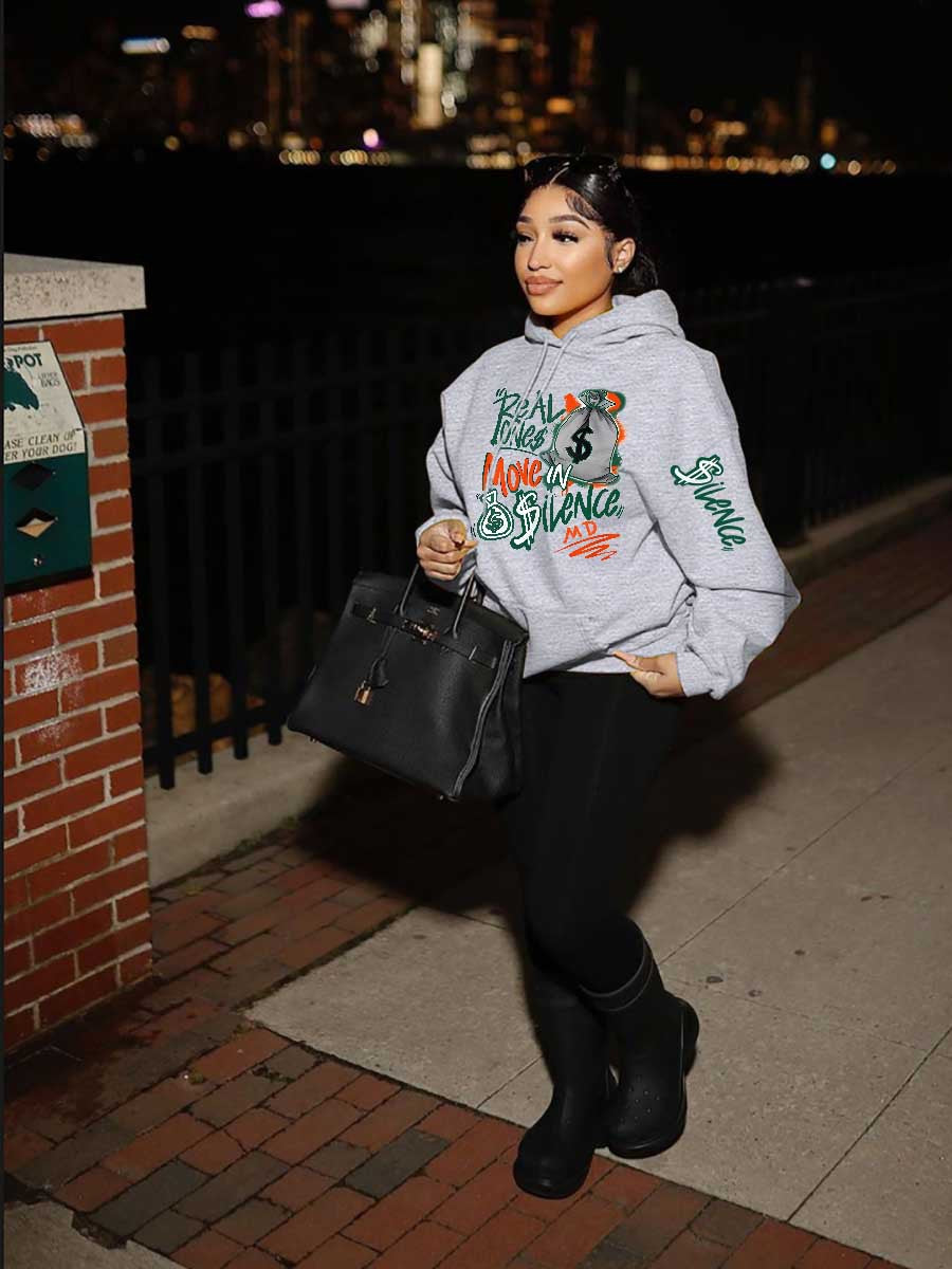 Women's Casual Loose Printed Sweatshirt