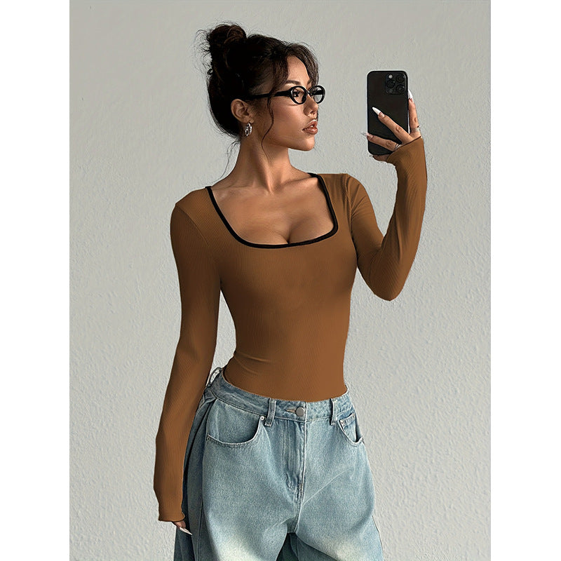 Women's Slim Fit Patchwork Streetwear Jumpsuit