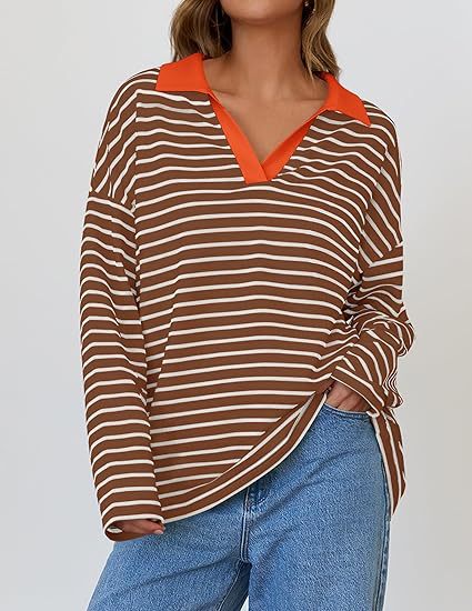 Casual Colorblock Embroidered Lantern Sleeve Pullover Sweatshirt