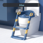 Foldable Step Toilet with Step Stool – Portable Potty Training Seat for Young Children