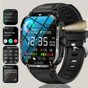 2.01" HD Full Touch Smartwatch with Call, USB Charging, Sports Modes, Weather & Music Controls – iPhone & Android Compatible