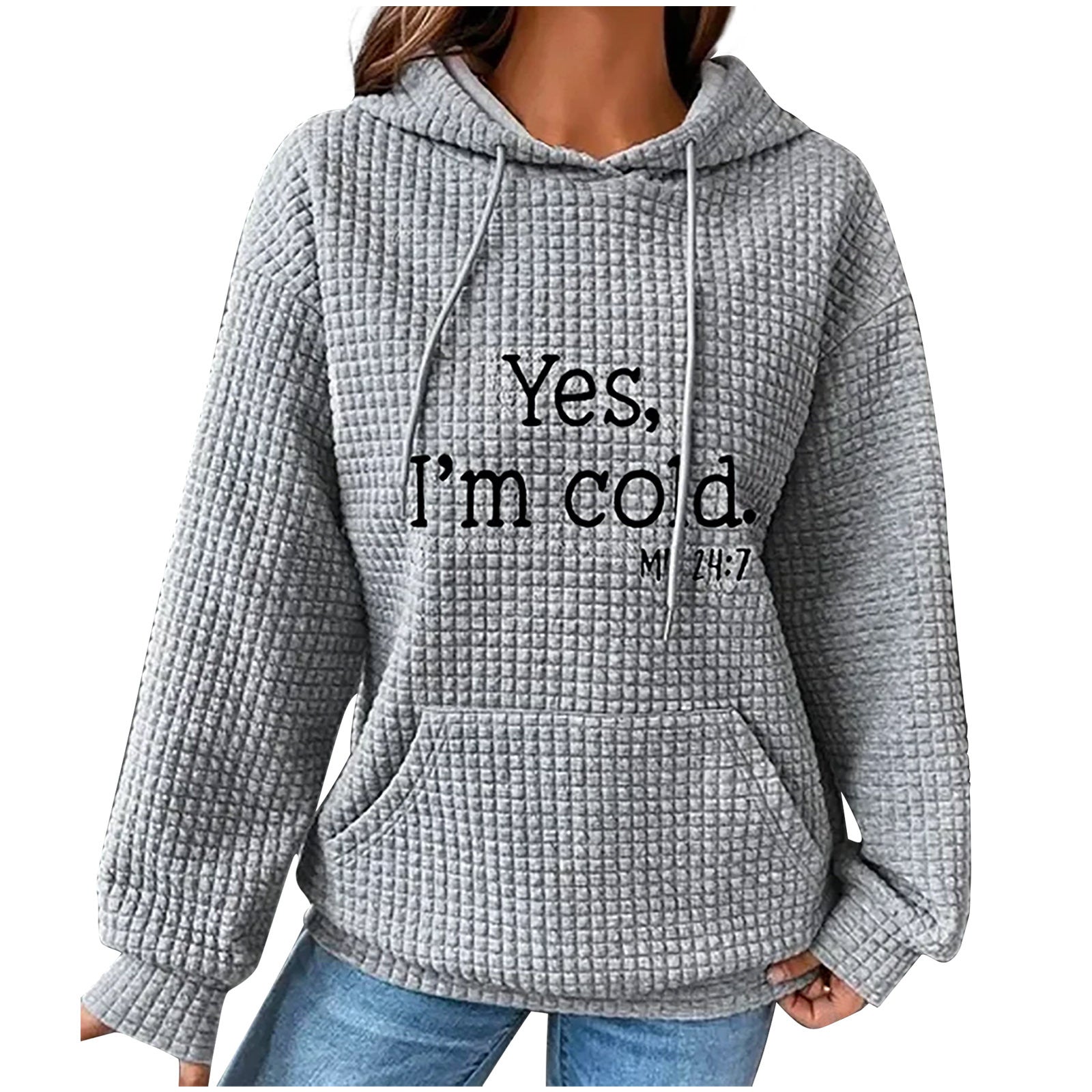 Cozy Oversized Long Sleeve Women's Knit Sweater