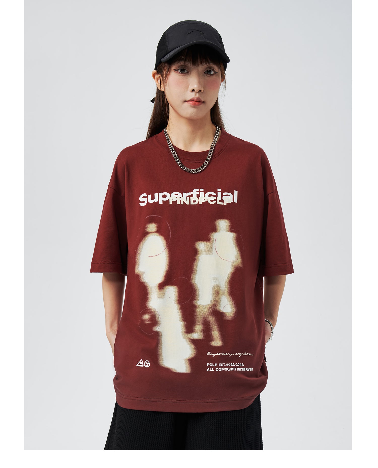 Casual Loose Short Sleeve Crew Neck Top