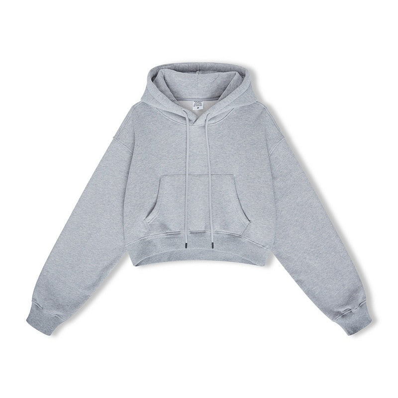 Women's High Street Plush Hooded Pullover