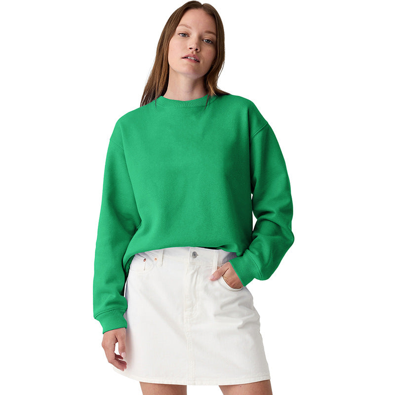 Women's Minimalist Solid Pullover Casual Sweater
