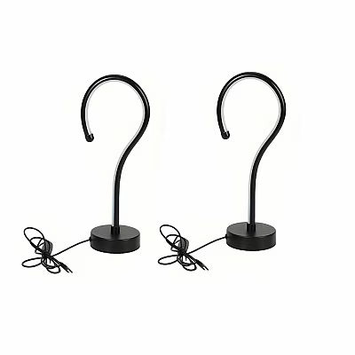 Question Mark Shape LED Desk Lamp with USB Three Color Dimming for Bedroom