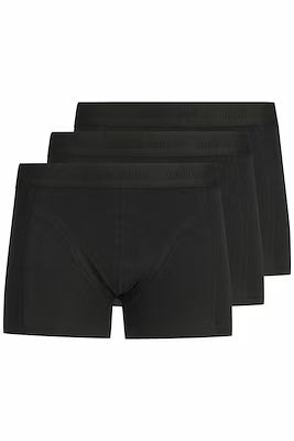 3-pack solid color men's plus size cotton boxer briefs