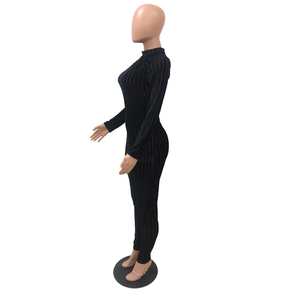 Front and back sexy cutout nightclub outfits