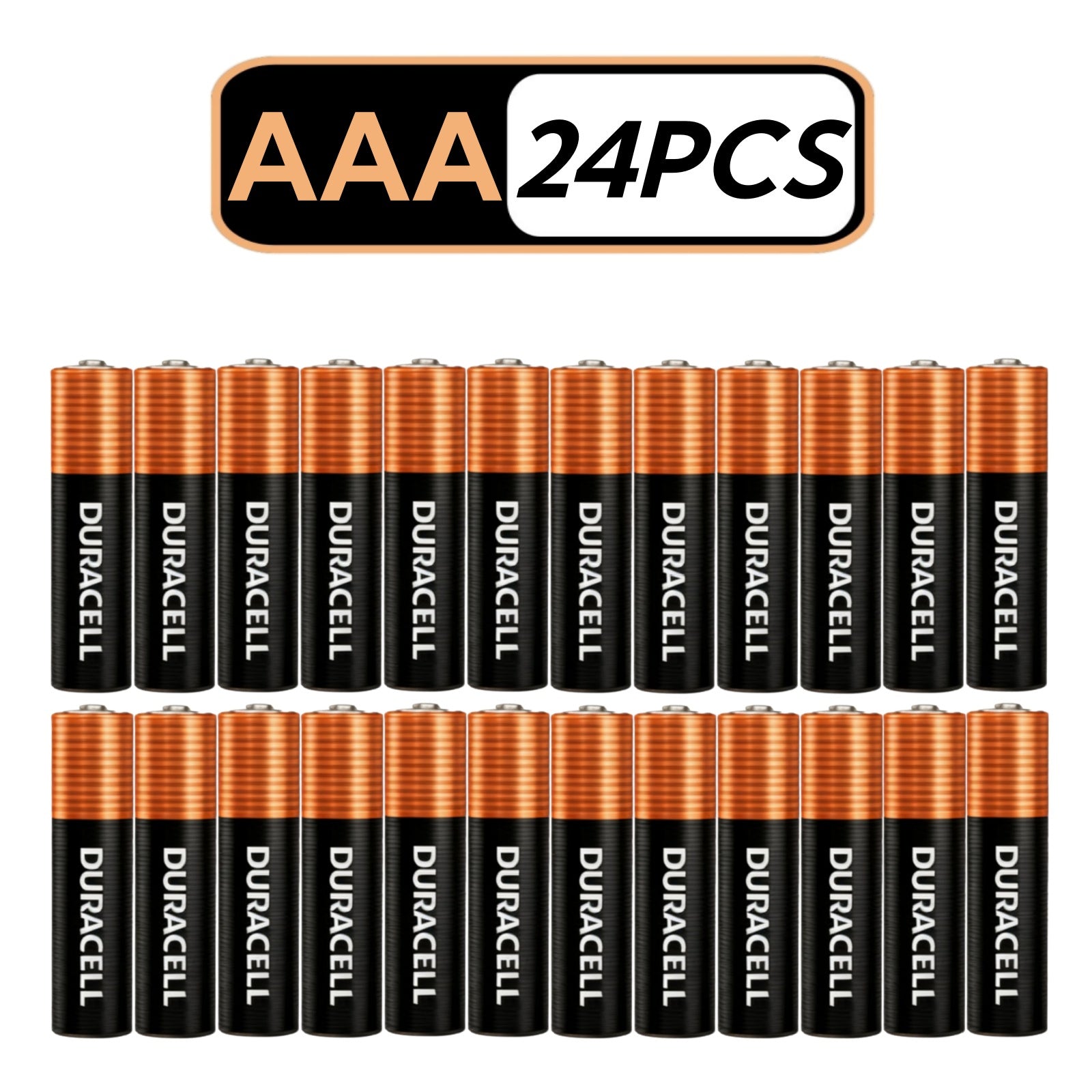 48/24/4Pcs Duracell AAA alkaline Batteries, Leak-Proof and Long-Lasting - Best for Daily Electronics and High-Drain Devices