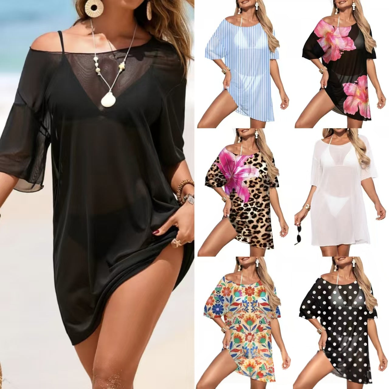 Beachy Sun Protection Cover-Up for Women