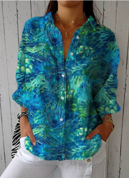 Summer European And American Trendy Long Sleeve Shirt