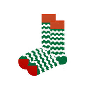 Polka Dot Tube Socks, Thin Comfortable Fit