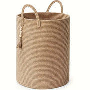 Braided Rope Storage Bin with Sturdy Handle