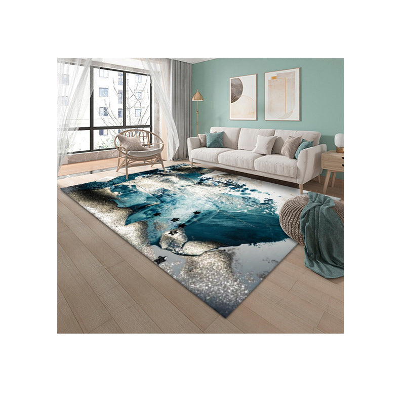 Modern Minimalist Living Room Area Rug