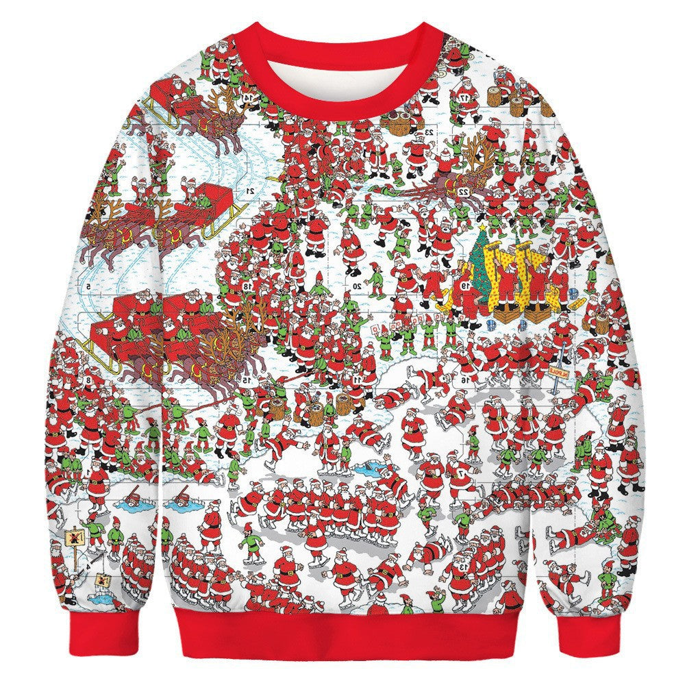 Chunky-knit Crewneck Sweater in a Thick, Heavyweight Fabricno Hood