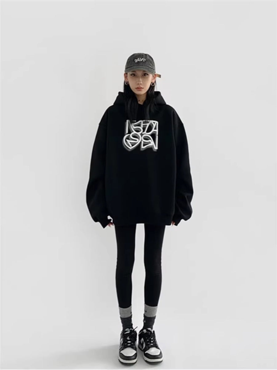 Women's Pure Cotton Heavyweight Hooded Sweatshirt