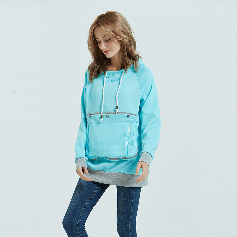 Cozy Oversized Cotton Pullover Sweater for Women