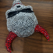 Full Rhinestone Demon Skull Mask – Adjustable Lightweight Costume Mask