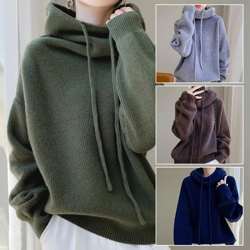 Cozy Oversized Winter Knit Sweater for Women