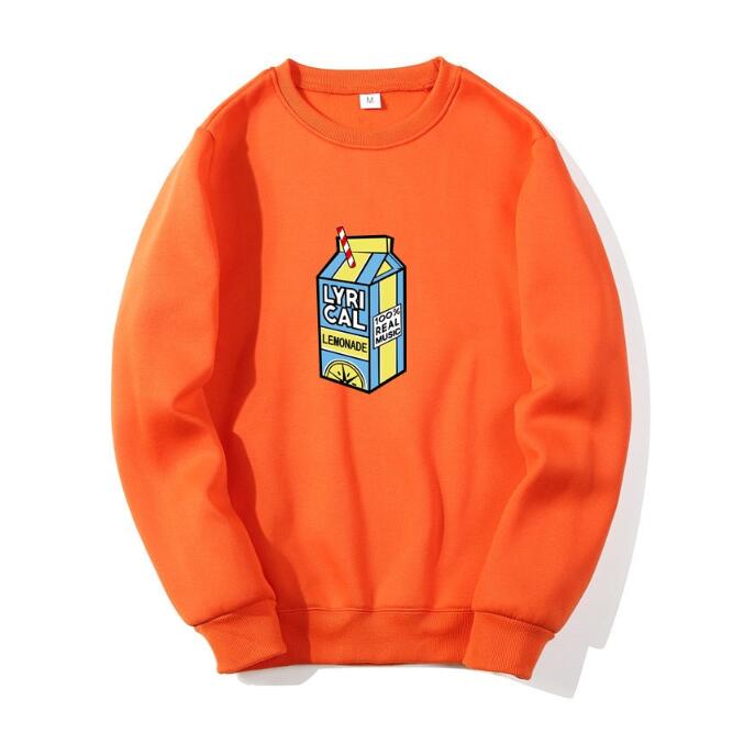 Korean Style Loose Unisex Casual Crewneck Sweatshirt