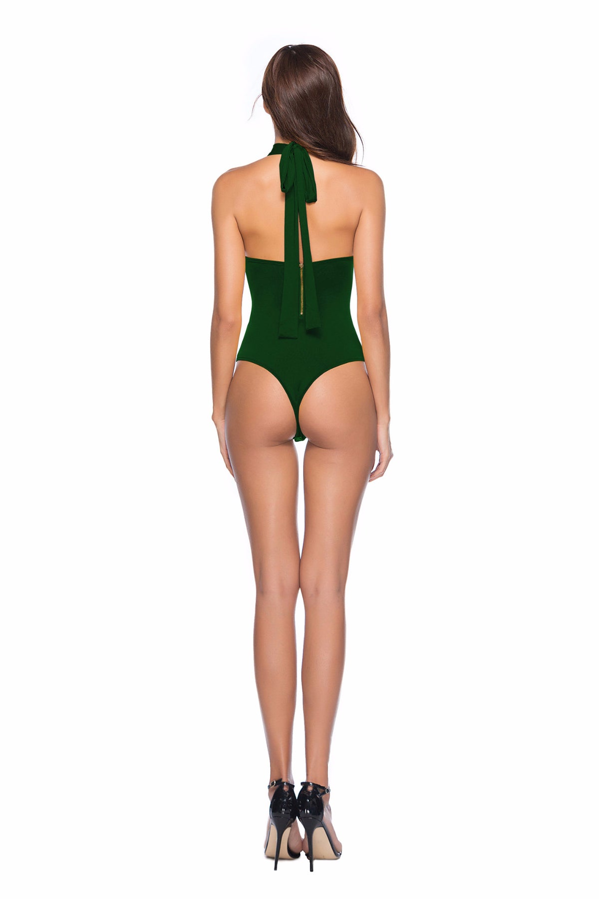 Chic Backless Strappy Irregular Jumpsuit