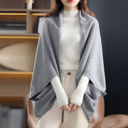 Idle Style Loose Women's Loose Air-conditioner Cardigan Warm Cloak