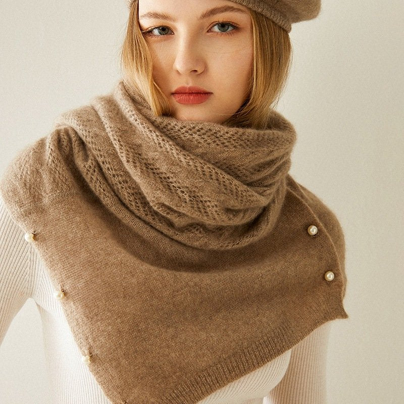 Luxurious Cashmere Shawl Scarf Cardigan